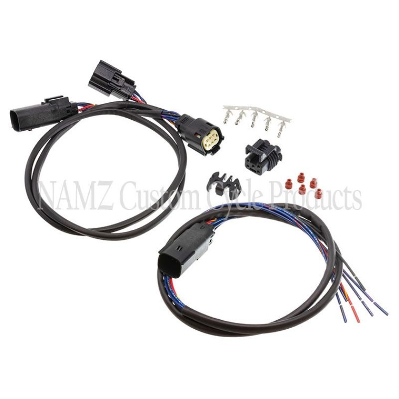 NAMZ NCTP-WK14 Street/Road Glide Models Plug-N-Play Complete Tour Pack Wiring In