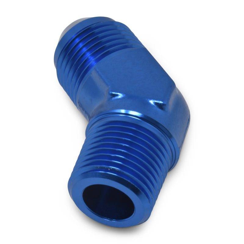 Russell 660770 Performance -4 AN to 1/4in NPT 45 Degree Flare to Pipe Adapter