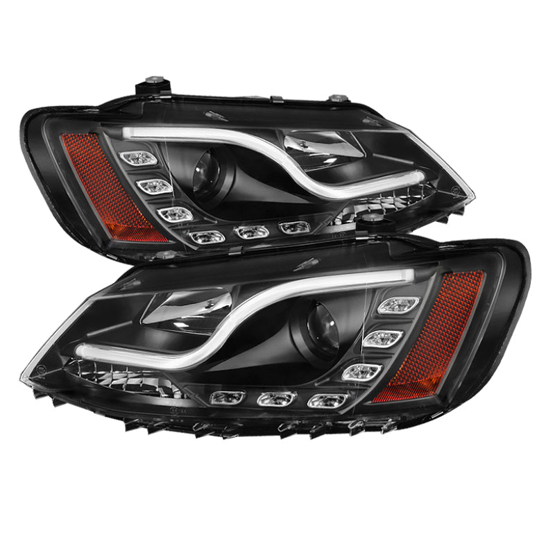 Spyder 5073648 fits Volkswagen 11-14 Jetta Projector Headlights Halogen Light T