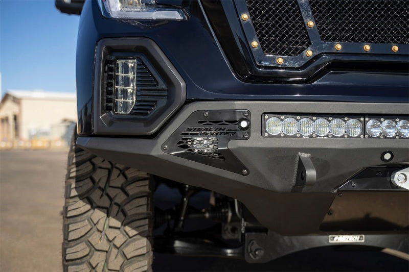 Addictive Desert Designs F471423030103 2019 fits GMC Sierra 1500 SF Front Bumper w/ Winch Mount&Sensor Cutout