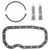 Fel-Pro OS30556A Isuzu Trooper OS 30556 A Engine Oil Pan Gasket Set High-Temperature Rubber-Coated Fiber