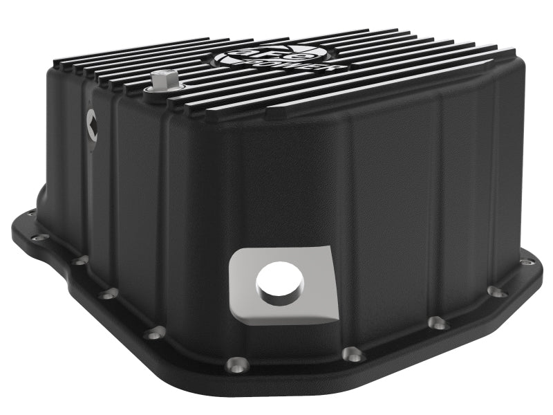 AFE 46-71080B fits GM Diesel Trucks V8-6.6L LML Engine Oil Pan Black POWER Pro