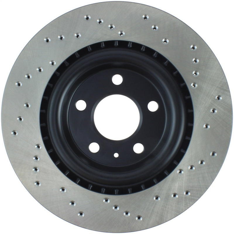 Stoptech 128.33137R 12 Audi S4 Rear Right Drilled Rotor