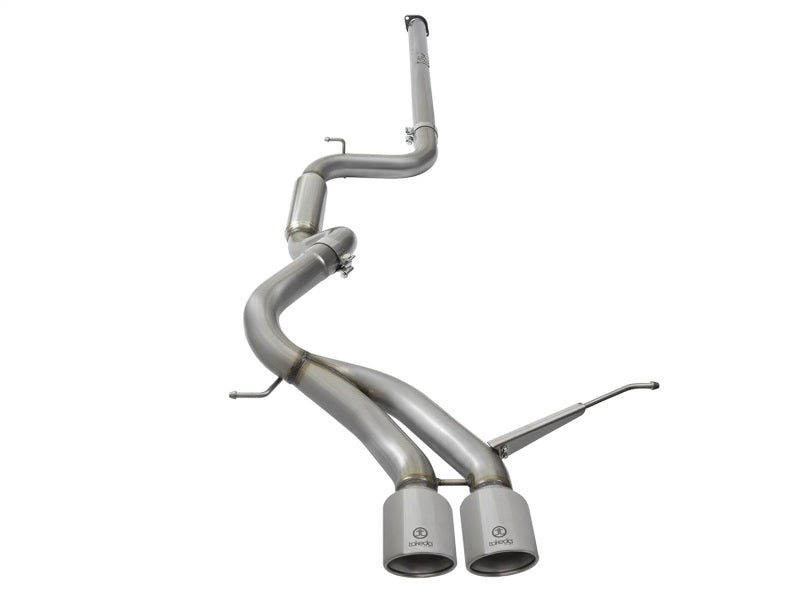 AFE 49-33083-P Takeda 3in 304 SS Cat-Back Exhaust w/ Polished Tips 13-17 fits F