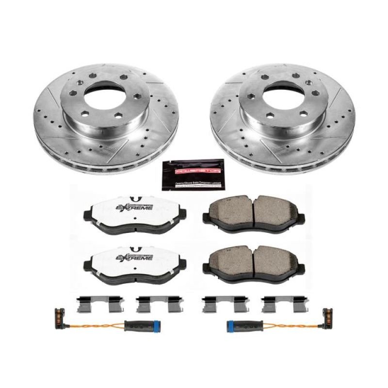 PowerStop K6236 36 07 fits Dodge Sprinter 2500 Front Z36 Truck & Tow Brake Kit