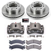 Power Stop KCOE2071A 07 fits GMC Sierra 3500 HD Front Autospecialty Kit w/Cals