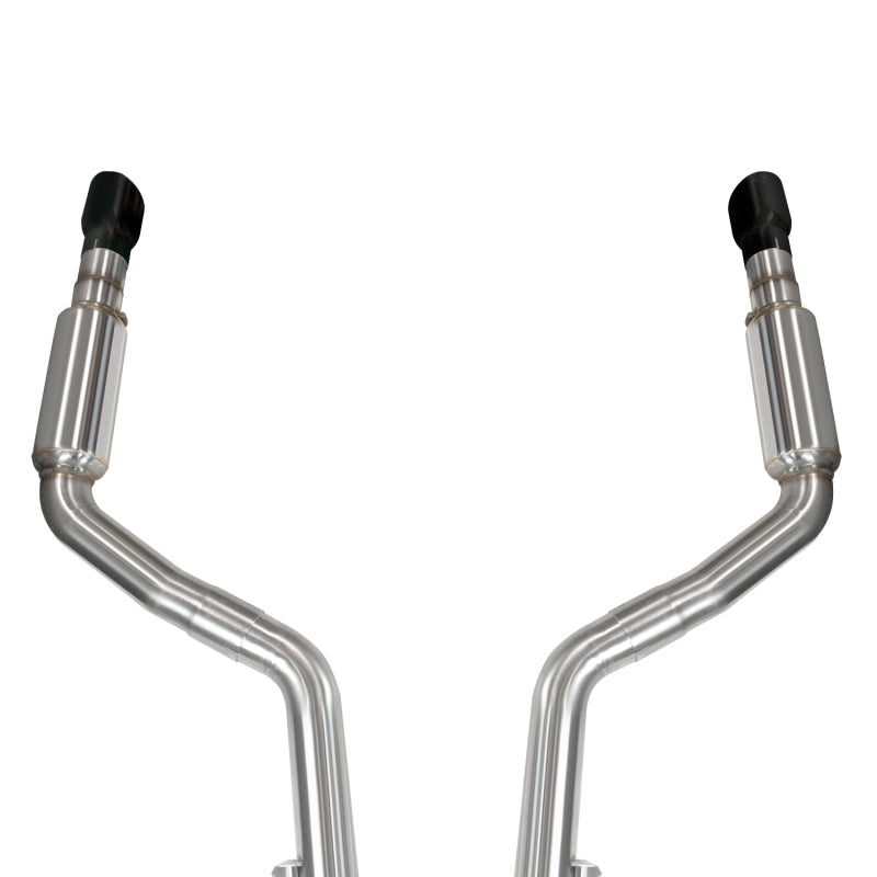 Kooks 31524210 2015+ fits Dodge Charger 3in OEM Style Cat-Back Exhaust w/ 4in Black Slash Cut Tips