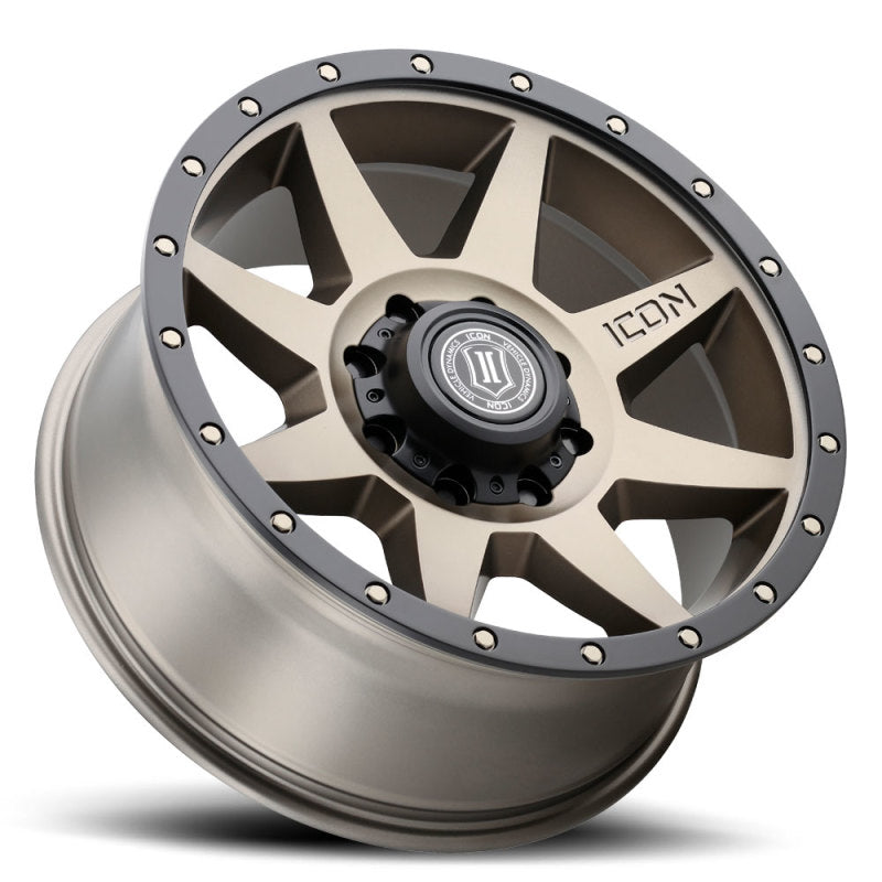 ICON 1820908152BR Rebound 20x9 8x170 6mm Offset 5.25in BS Bronze Wheel