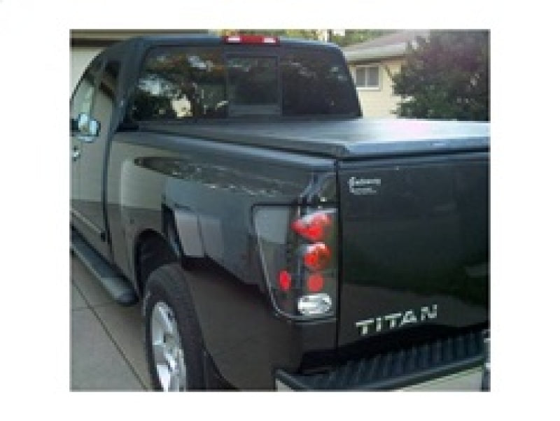 Spyder 5007025 fits Nissan 04-14 Titan Euro Style Tail Lights Black ALT-YD-NTI0
