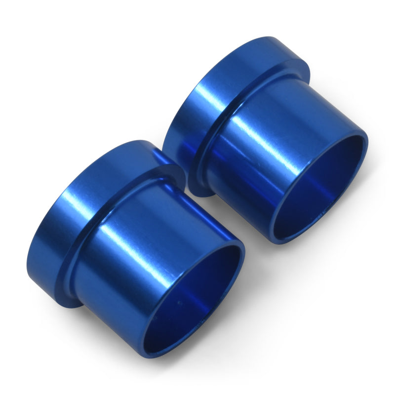 Russell 660650 Performance -6 AN Tube Sleeve 3/8in dia. (Blue) (2 pcs.)