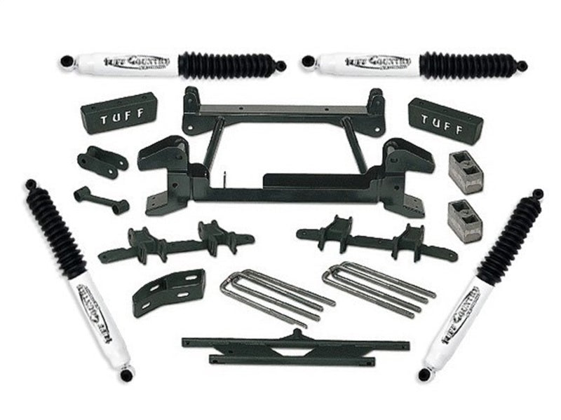 Tuff Country 14823KN 88-97 fits Chevy Truck K2500/3500 4X4 (8 Lug) 4in Lift Kit (w/Cast Lwr Cntrl Arms SX8000)
