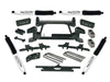 Tuff Country 14823 88-97 fits Chevy Truck K2500/3500 4X4 (8 Lug) 4in Lift Kt (w/Cast Lwr Cntrl Arms No Shocks)