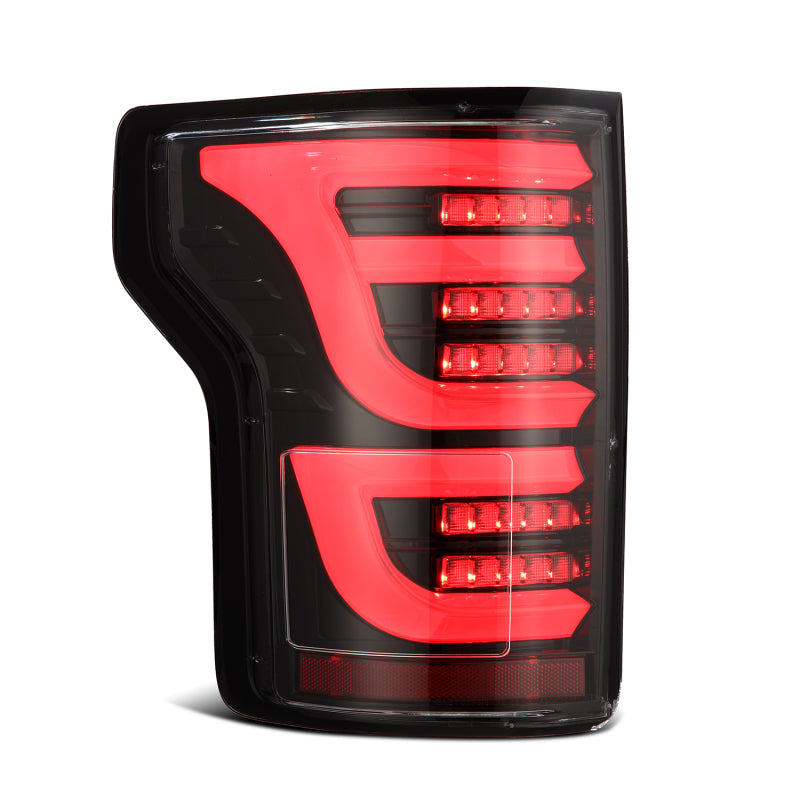 AlphaRex 652030 15-20 fits Ford F150 Luxx-Series LED Tail Lights Alpha-Black