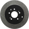 Stoptech 127.51035R 10 fits Hyundai Genesis Coupe w/ Factory Brembo Slotted & Drilled Right Rear Rotor
