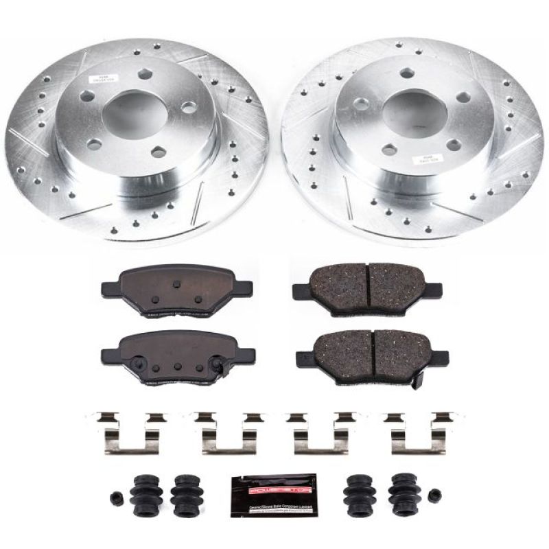 PowerStop K1616 fits Chevrolet 05-08 Cobalt Rear Z23 Evolution Sport Brake Kit