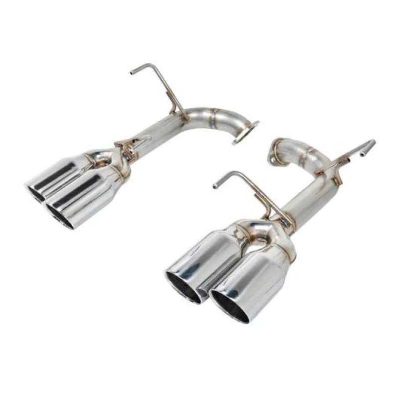Remark RO-TSVA-D4 fits Subaru WRX Axle Back Exhaust Steel Double Wall Tip 4in