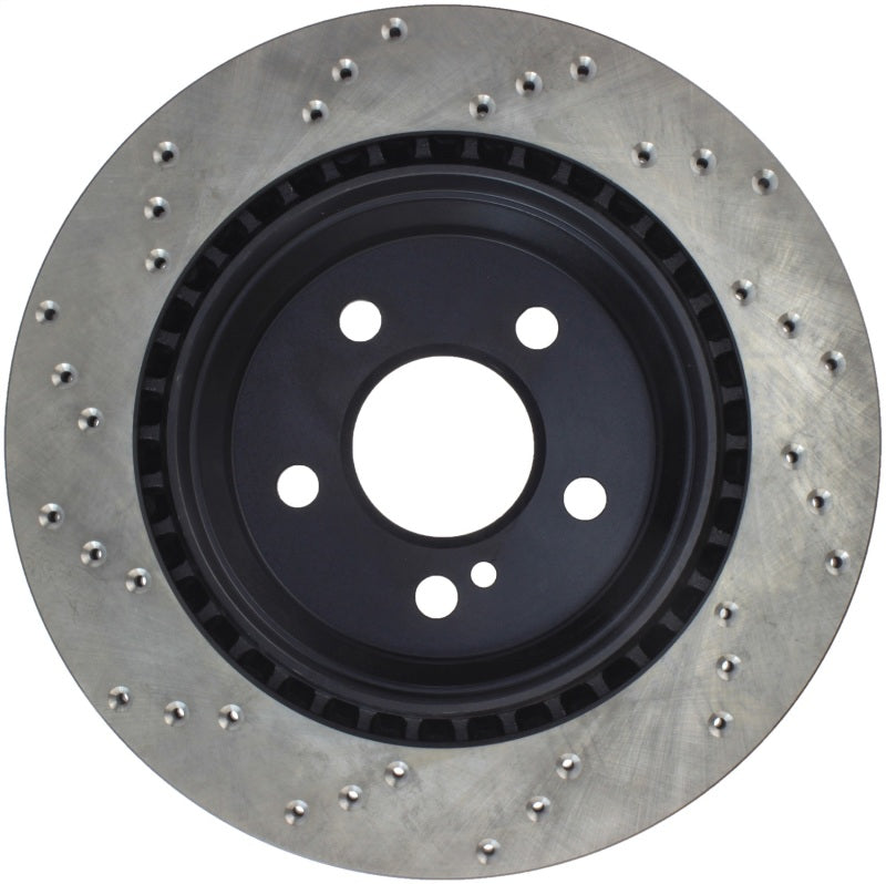 Stoptech 128.35063L 05-09 MB CLS500/CLS550 / 04-13 ES320/ES350 / 03-09 E500/E550 Rear Drilled Brake Rotor