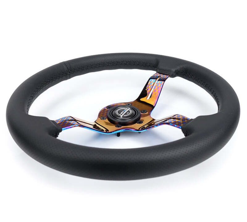 NRG ST-010MC-PR ST-010MC-PR Light Weight Gaming Steering Wheel - Splitz