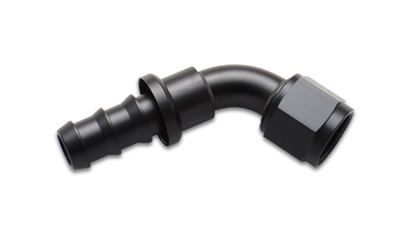 Vibrant 22612 Push-On 60 Degree Hose End Elbow FittingSize -12AN