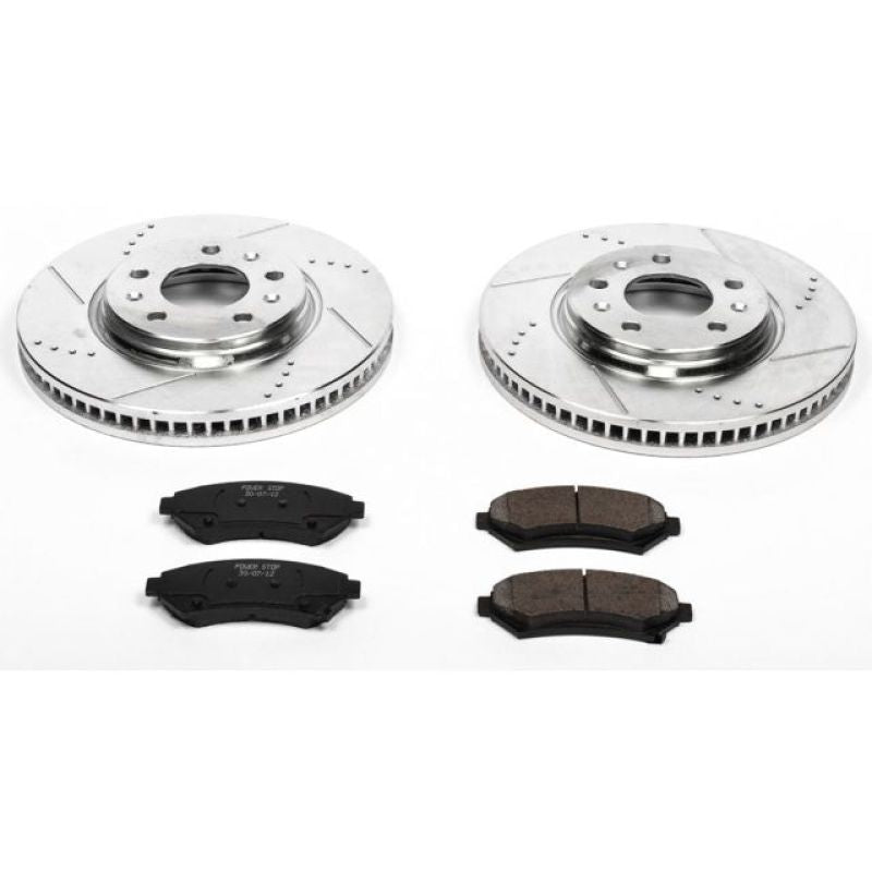 PowerStop K2975 2004 fits Cadillac Seville Front Z23 Evolution Sport Brake Kit