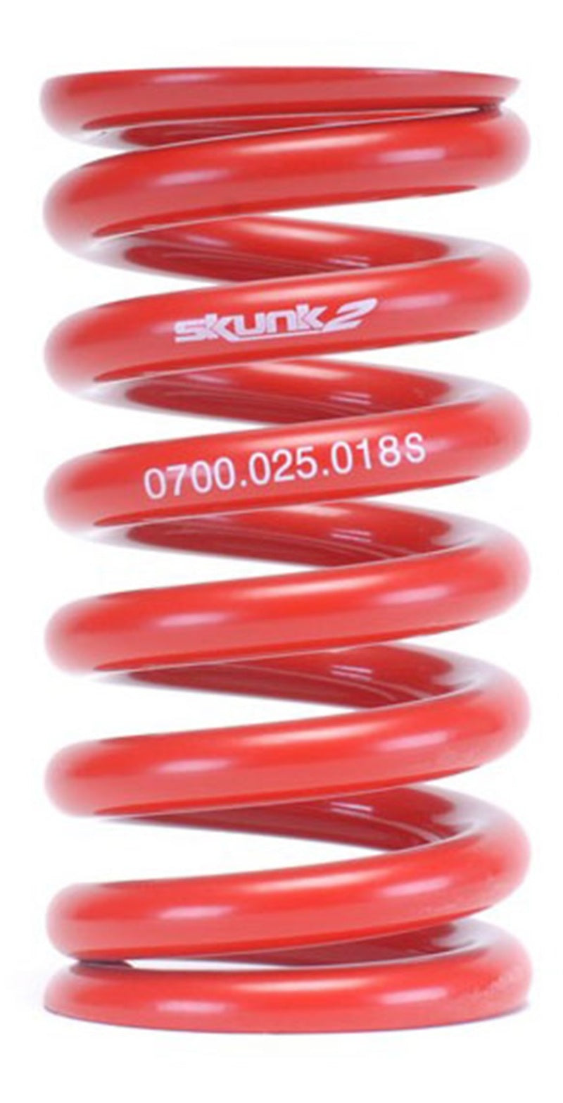 Skunk2 Racing 521-99-1140 Skunk2 Universal Race Spring (Straight) - 7 in.L - 2.5 in.ID - 16kg/mm (0700.250.016S)