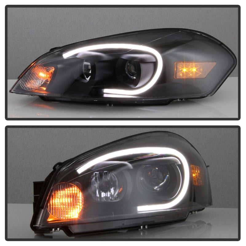 xTune 9042232 06-13 fits Chevrolet Impala LED Light Bar Headlights - Black (PRO