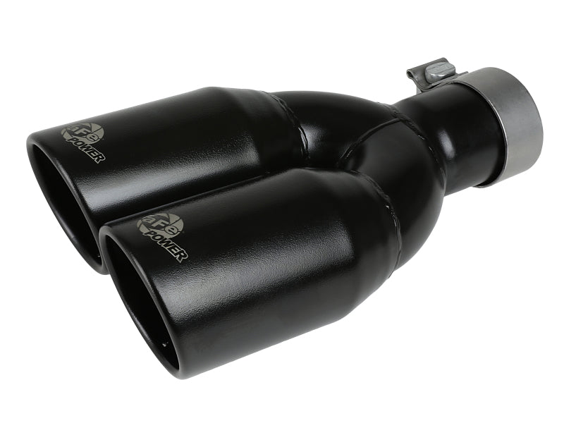 AFE 49T25374-B12 orce-Xp 409 Stainless Steel Clamp-on Exhaust Tip 2.5in Inlet 3