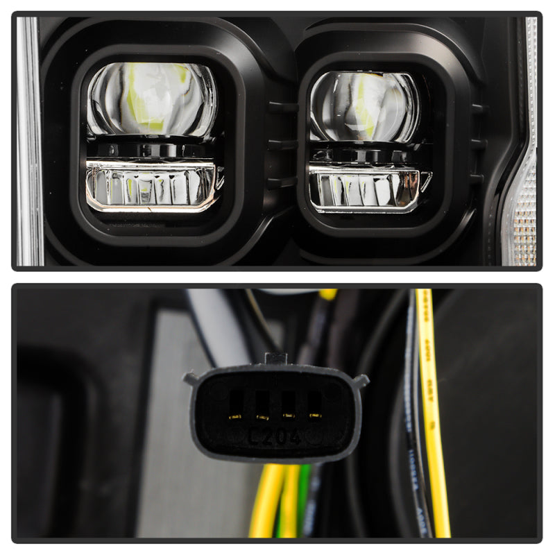 Spyder 5088833 fits Ford 20-21 F150 Quad High-Power LED Module - Black (PRO-YD-