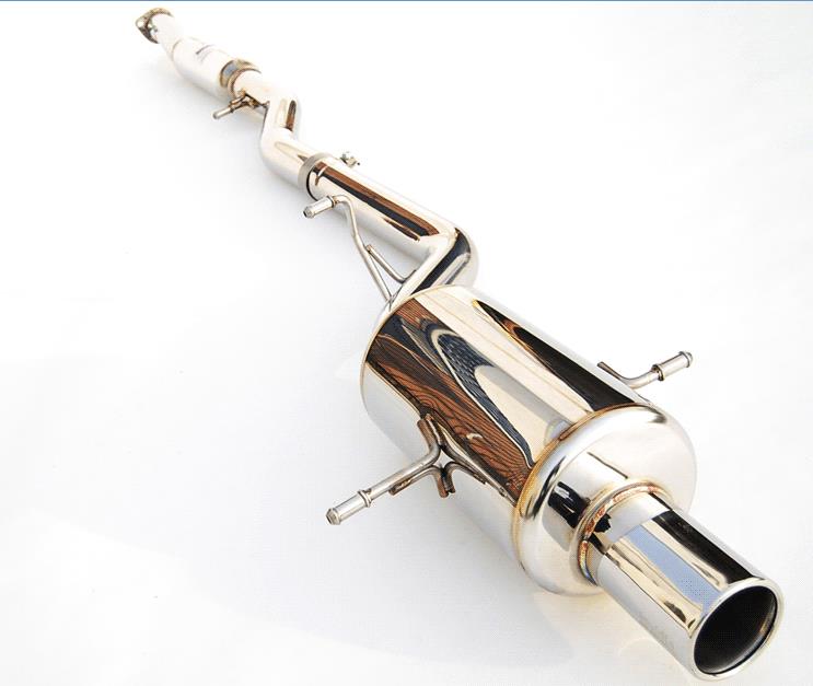 Invidia HS02SW1G2T 02+ WRX/STi 76mm G200 Titanium Tip Cat-back Exhaust