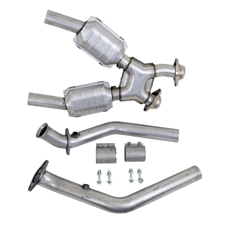 BBK 1670 Mustang 4.6 GT / fits Cobra 99-04 High Flow X Pipe With Catalytic Conv