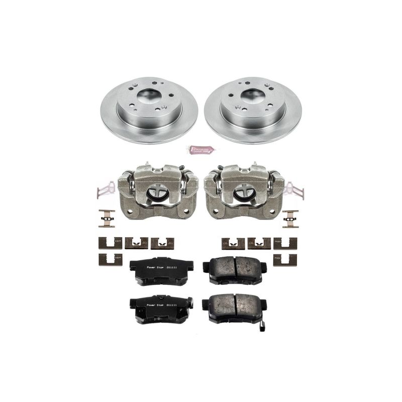 PowerStop KCOE2270A fits Acura 02-06 RSX Rear Autospecialty Brake Kit w/Calipers