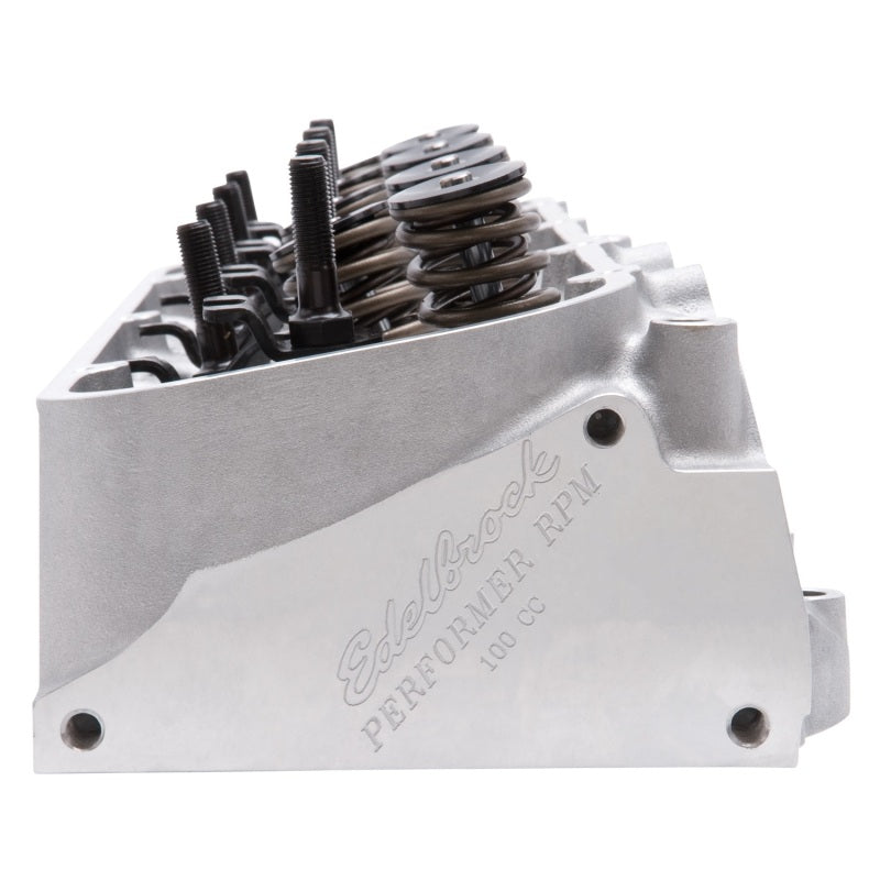 Edelbrock 60439 Cylinder Head BBC Performer RPM Oval Port 100cc Complete Single w/ Springs