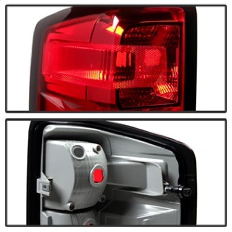 9031915 Xtune fits Chevy 14-20 Silverado 2016 Driver Side Tail Lights - OEM Le