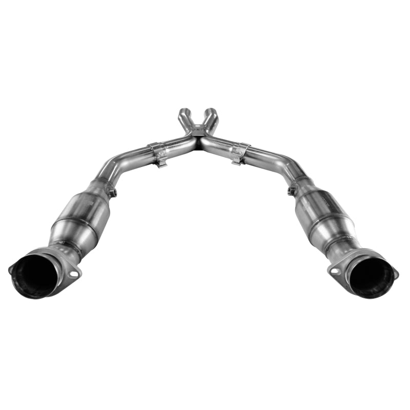 Kooks 11313200 05-10 fits Ford Mustang GT 4.6L 3V Auto/Manual 2 1/2in x 2 1/2in OEM Cat X Pipe Kooks HDR Req