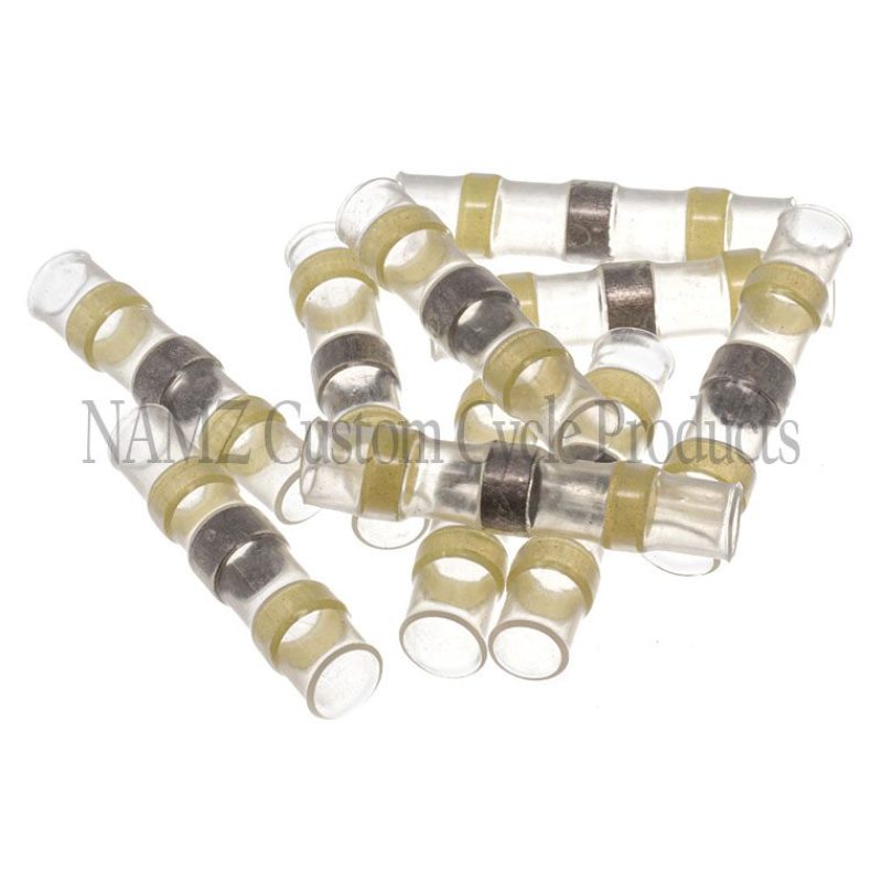 NAMZ NIS-9005 Heat Sealable Butt Splice w/Low Temp Solder Terminals AWG (10 Pack