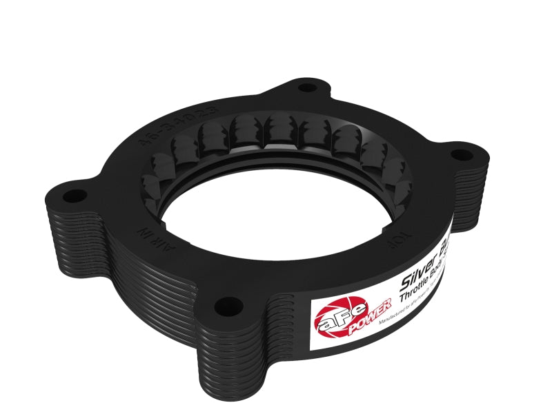 AFE 46-34023B ette C8 Silver Bullet Aluminum Throttle Body Spacer / Works With