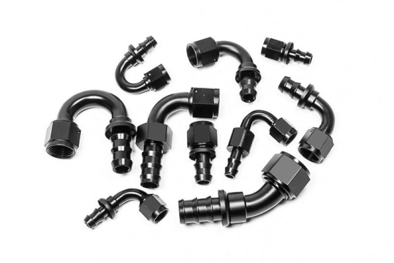 Radium Engineering 14-0213 10AN 90Deg Pushlok Hose End