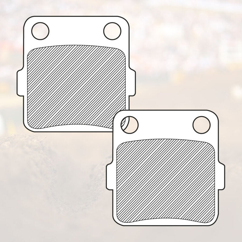 Renthal BP-110 93+ fits Yamaha YZ65-85 Front/ Rear Works Brake Pads
