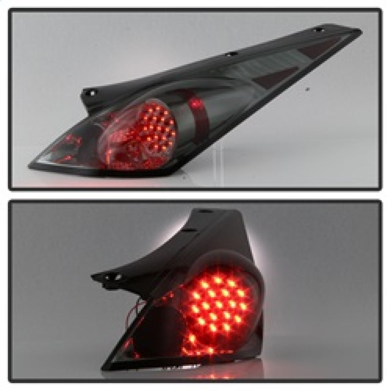 Spyder 5022530 fits Nissan 03-05 350Z LED Tail Lights Smoke ALT-YD-N350Z02-LED-