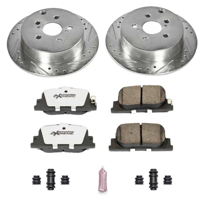 PowerStop K2318-26 03-06 fits Pontiac Vibe Rear Z26 Street Warrior Brake Kit