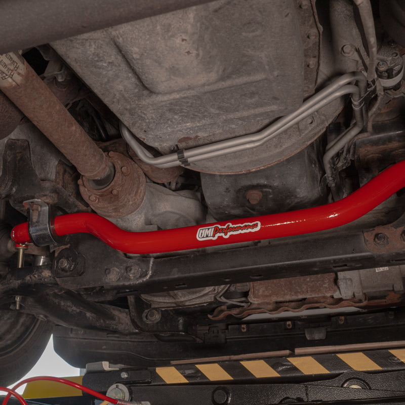 UMI Performance 6579-R 15-20 fits Ford F-150 1 1/2in Solid Front Sway Bar - Red
