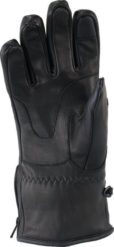 Kuryakyn 094516 Kuryakyn Leather By River Road Taos Cold Weather Gloves Black Womens - Small