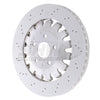SHW Performance AFX45511 SHW 18-21 fits Audi TT Quattro 2.0L Front Drilled-Dimpled Lightweight Brake Rotor (8S0615301L)