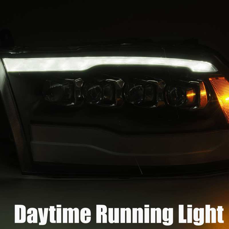 AlphaRex 880541 fits Dodge 09-18 Ram 1500HD NOVA LED Projector Headlights Plank