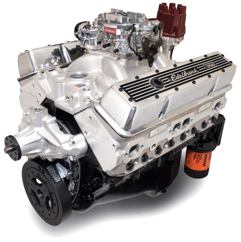 Edelbrock 46410 Crate Engine Edelbrock 9 0 1 Performer E-Tec w/ Short Water Pump As Cast
