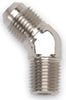 Russell 660101 Performance -6 AN to 1/8in NPT 45 Degree Flare to Pipe Adapter