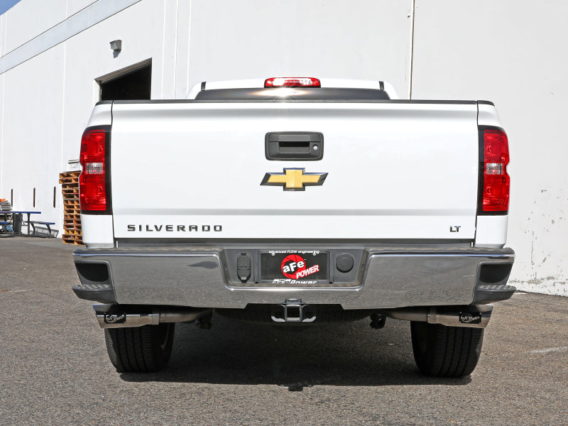 AFE 49-34132-P XV 3in 304SS CB Exhaust w/ Cutout 14-19 fits GM Trucks 4.3/5.3L