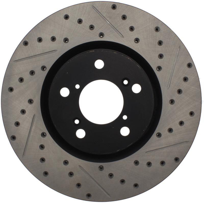 Stoptech 127.40071R 07-08 Acura MDX SportStop Slotted & Drilled Right Front Rotor