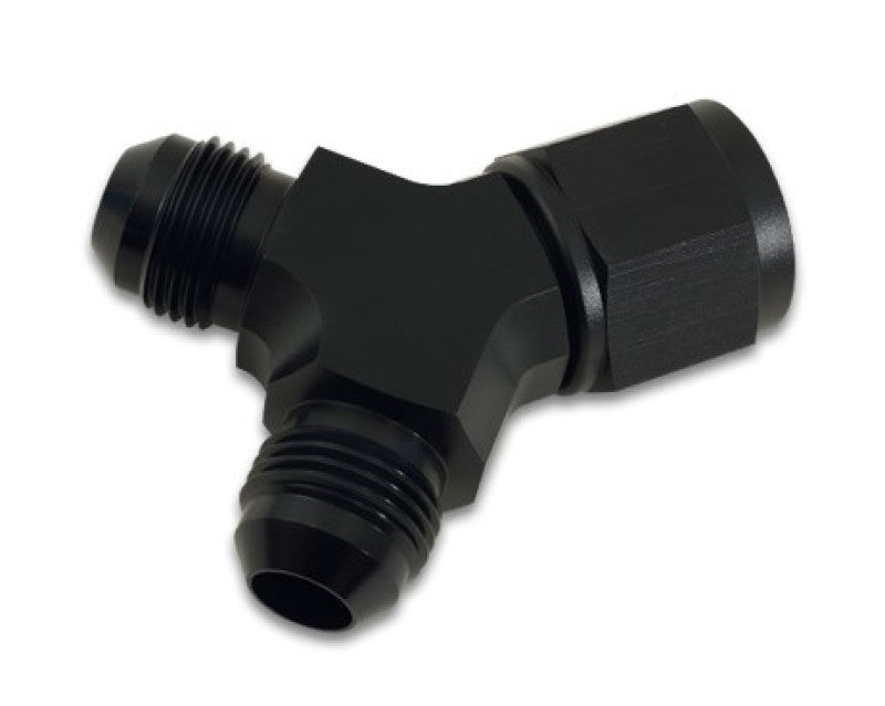 Vibrant 10909 -12AN Female x Dual -10AN Male Y-Adapter Fitting - Aluminum