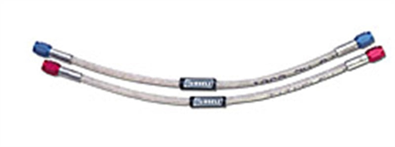 Russell 658240 Performance -4 AN 15in 90 Degree to Straight Pre-Made Nitrous and Fuel Line
